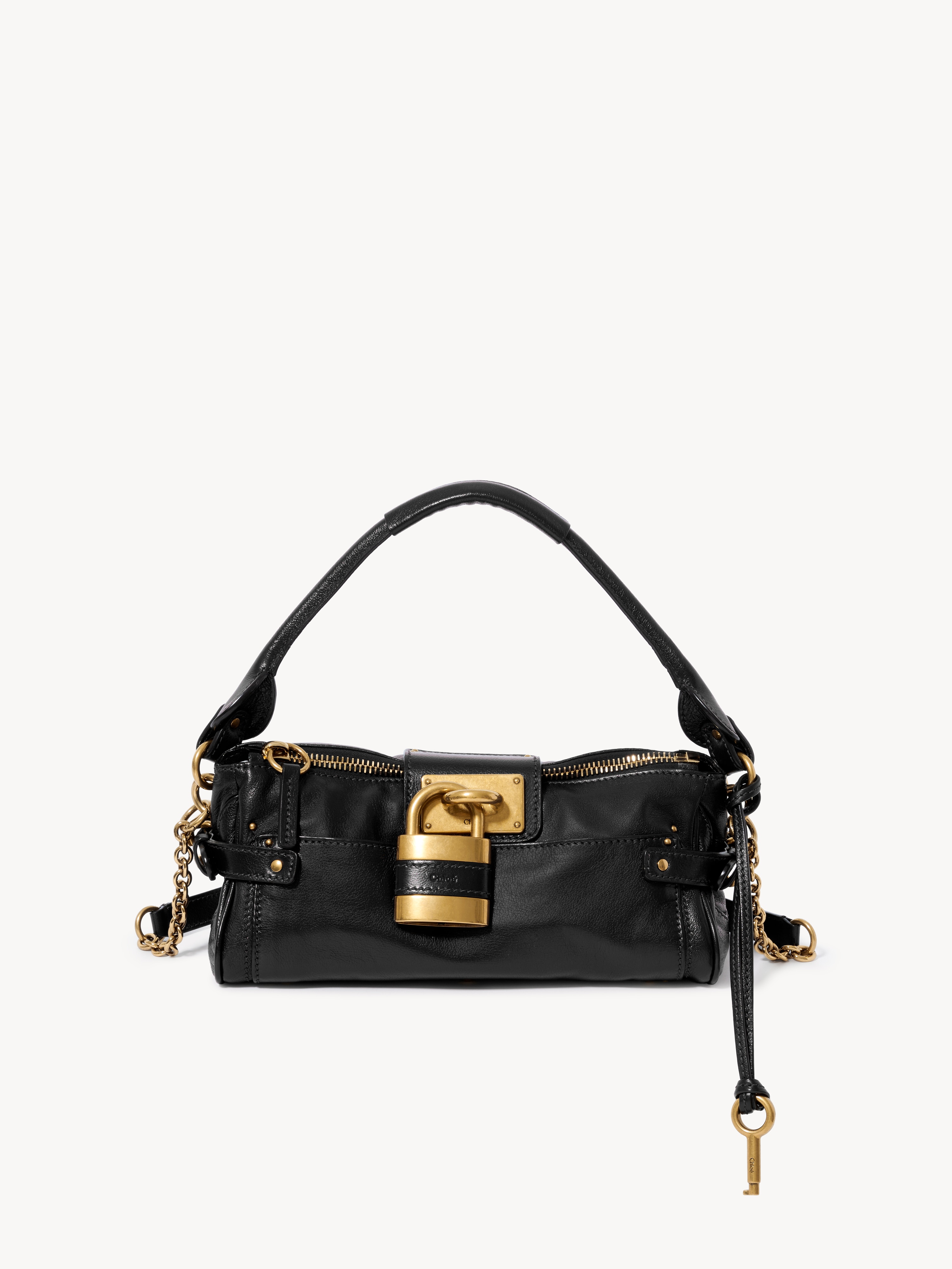 Paddington crossbody bag in grained leather - NaN