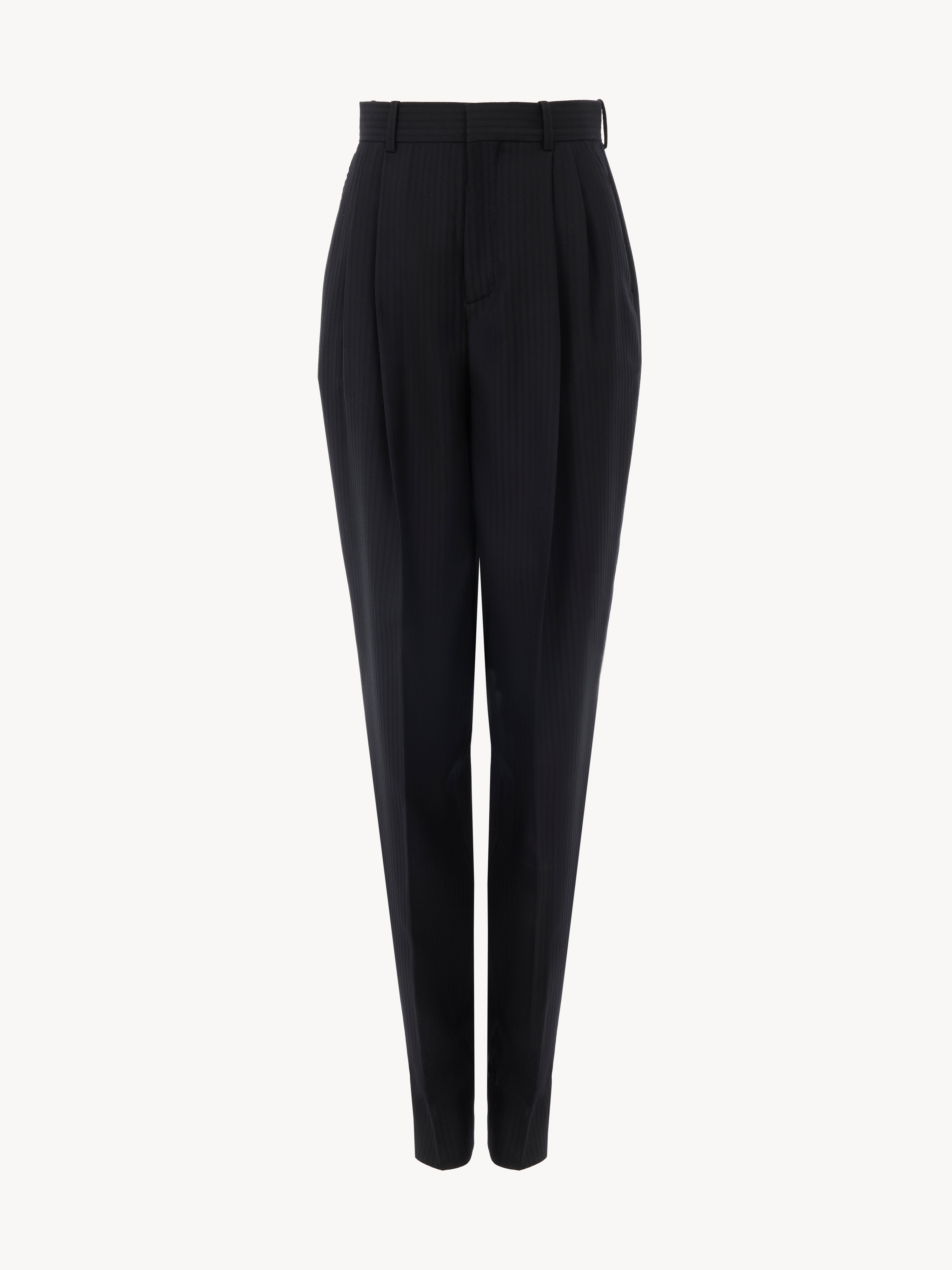 Cropped fitted tank top in technical taffeta - NaN