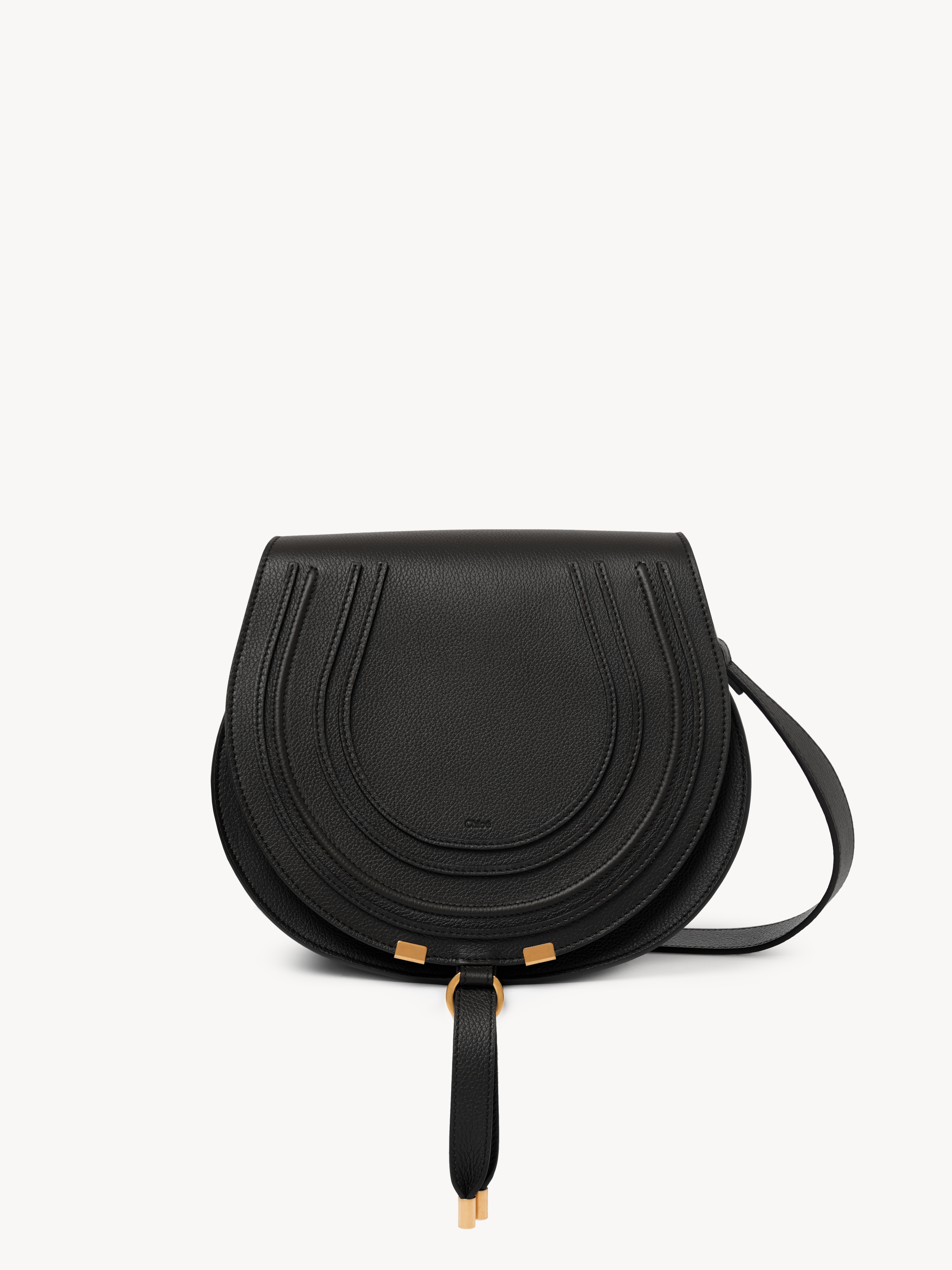 Small Marcie bag in grained leather - NaN