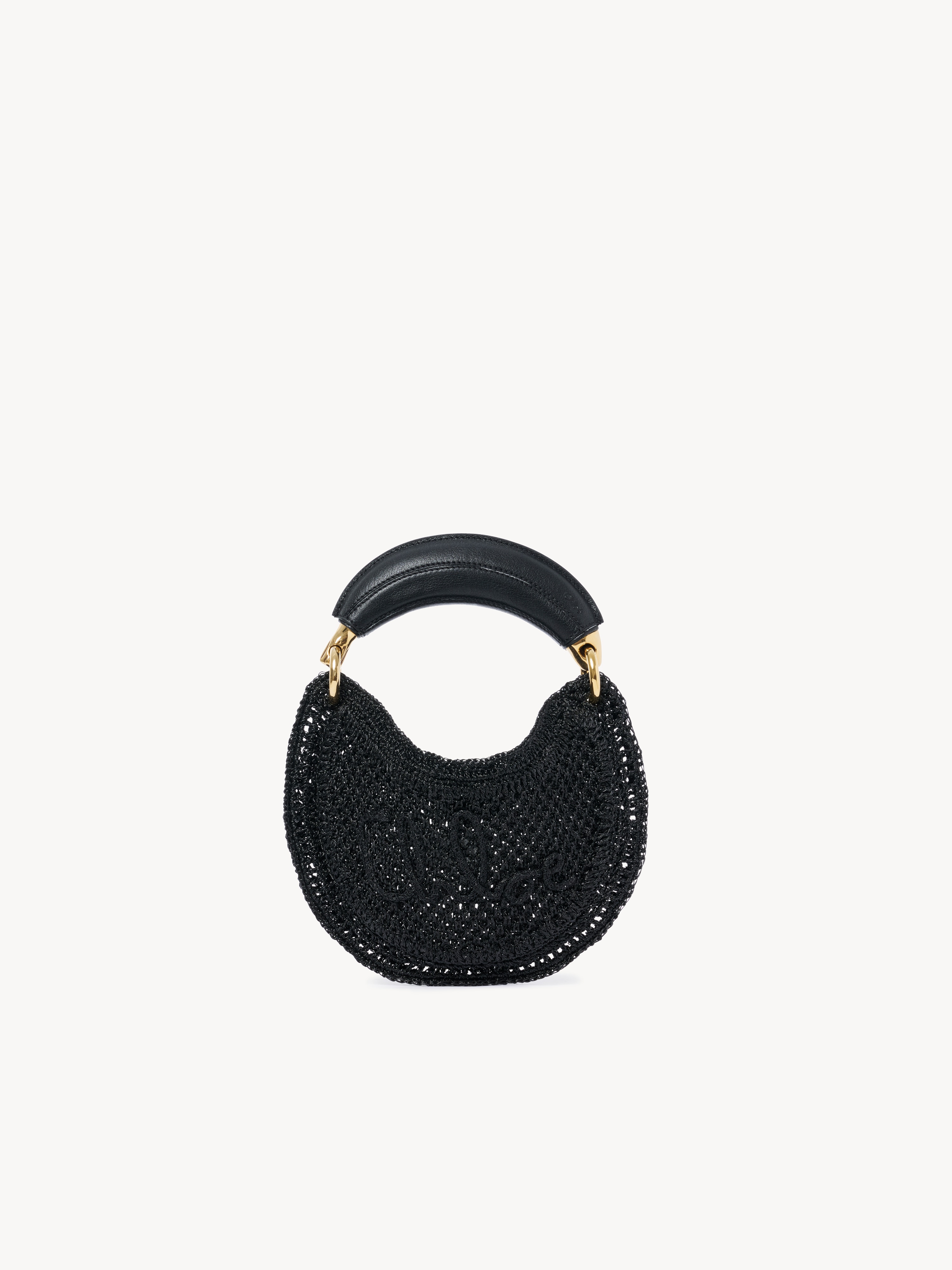 Summer Banana hobo bag in raffia - NaN