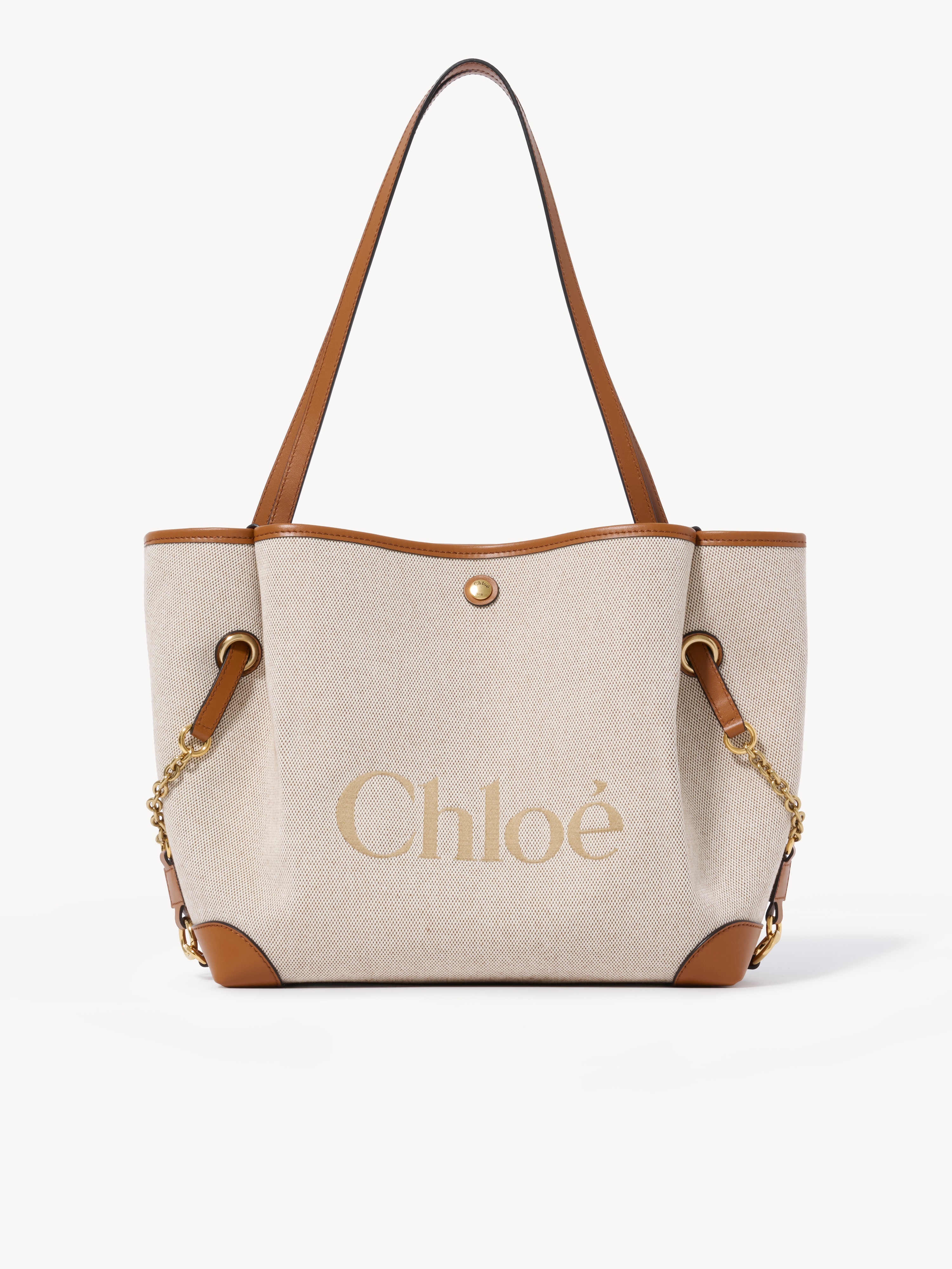Small Chlo&eacute; Clover double carry bag in canvas - NaN